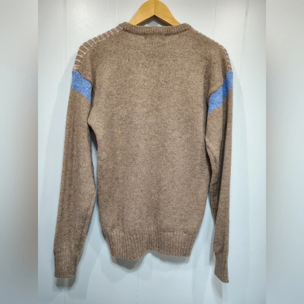 Northwestern Knitting Co Wool Sweater Mens Medium Geometric‎ Colorblock